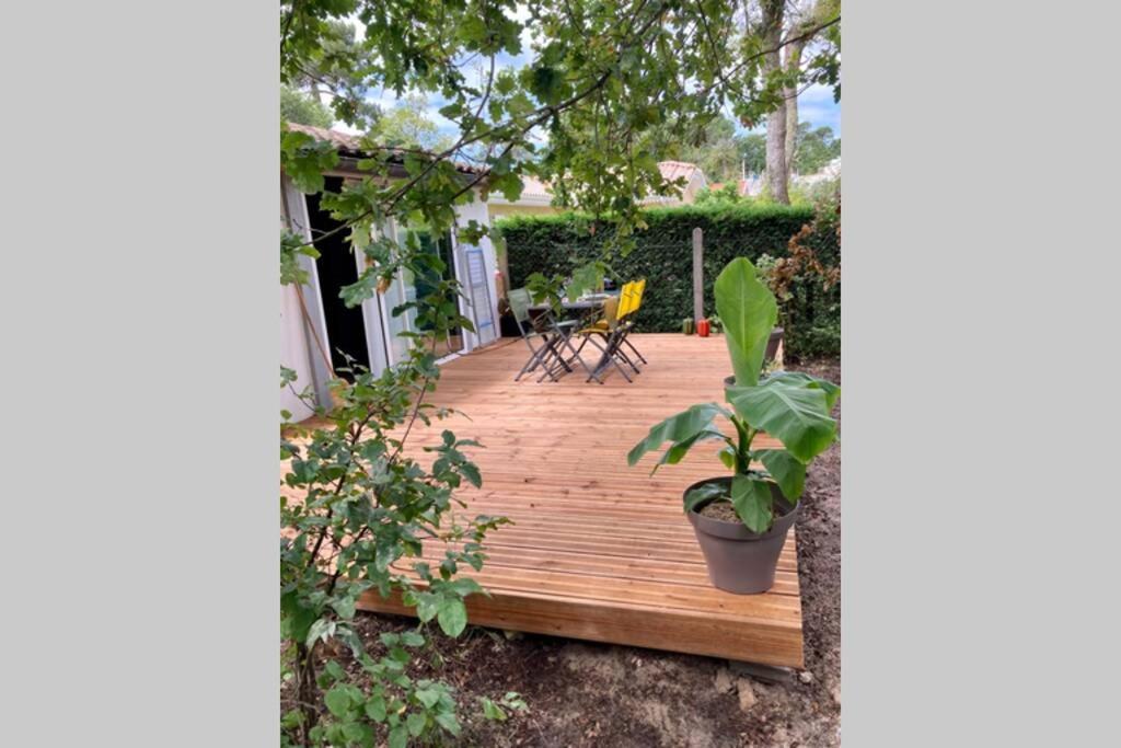 Charmant Chalet Avec Une Grande Terrasse Au Pyla La Teste-de-Buch Kültér fotó